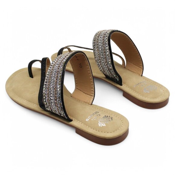 Women S Issy Flat Sandal - Stylish and Comfortable - Picture 7 of 8